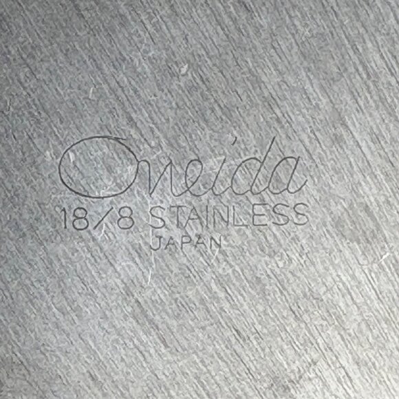 Oneida 18/8 Stainless Steel Coffee/Tea Pot Hinged Lid 8” Vintage Japan - Picture 3 of 10